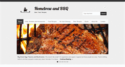 Desktop Screenshot of homebrewandbbq.com